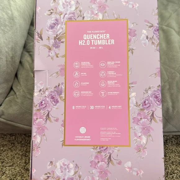 Stanley Purple LoveShackFancy 20 oz. - Picture 3 of 3